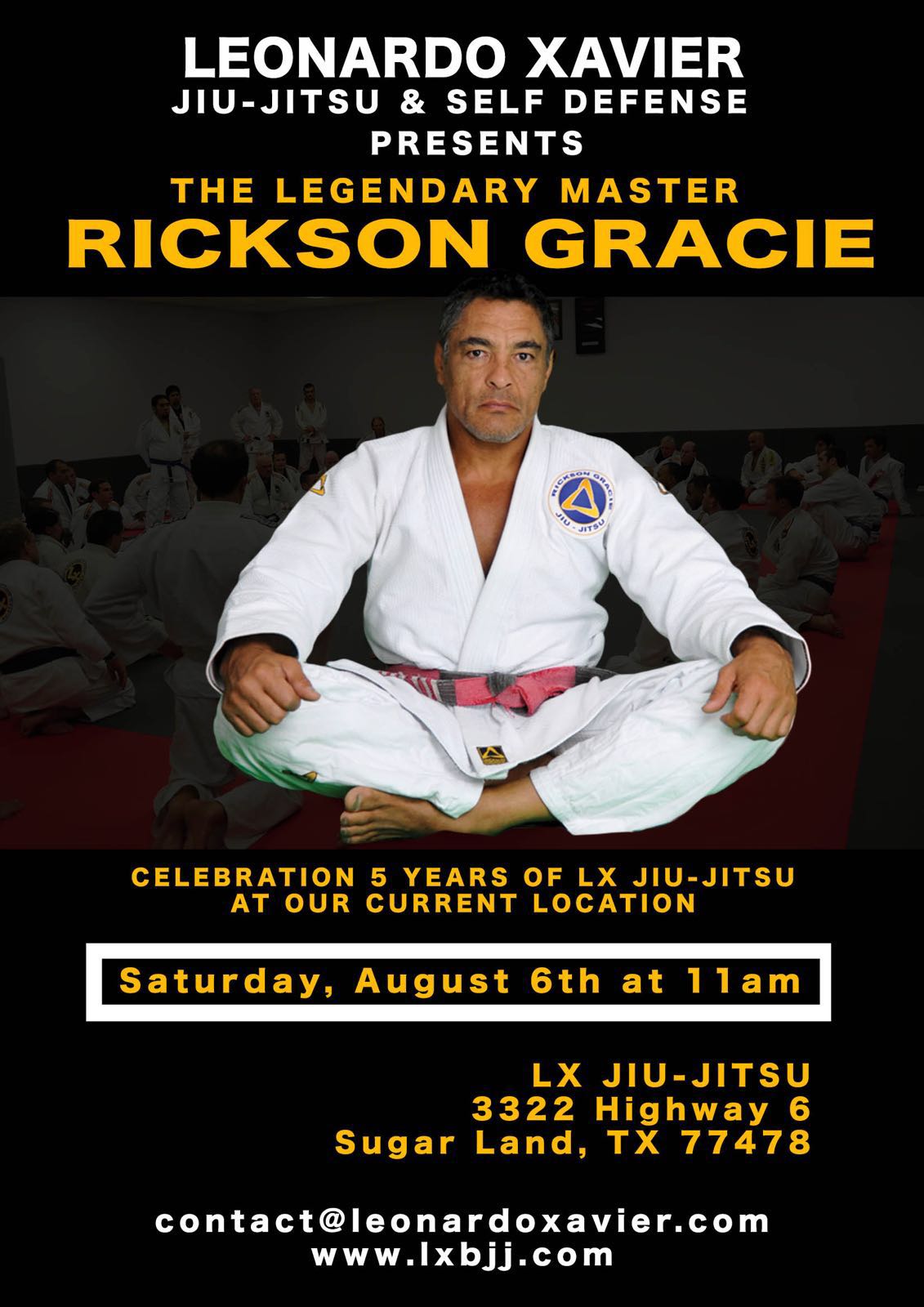 Rickson Gracie Seminar, Day 1 — %