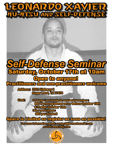 self defense Oct 2015-2