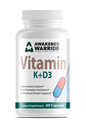 Awakened Warrior Vitamin K+D3 Supplement