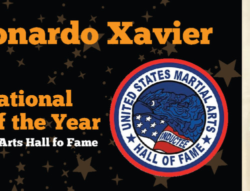 Professor Leonardo Xavier Inducted To US Martial Arts Hall of Fame as International Instructor of the Year